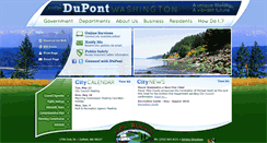 Desktop Screenshot of ci.dupont.wa.us