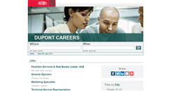 Desktop Screenshot of dupont.jobs