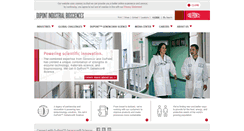 Desktop Screenshot of biosciences.dupont.com